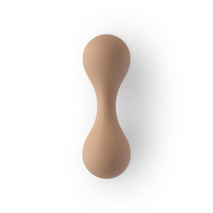 Mushie Silicone Baby Rattle