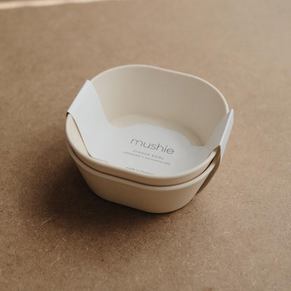 Mushie Square Dinner Bowls 2 Pack