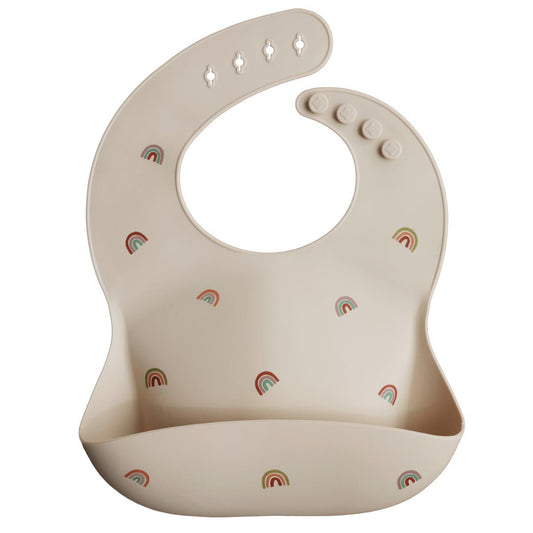 Mushie Silicone Bib