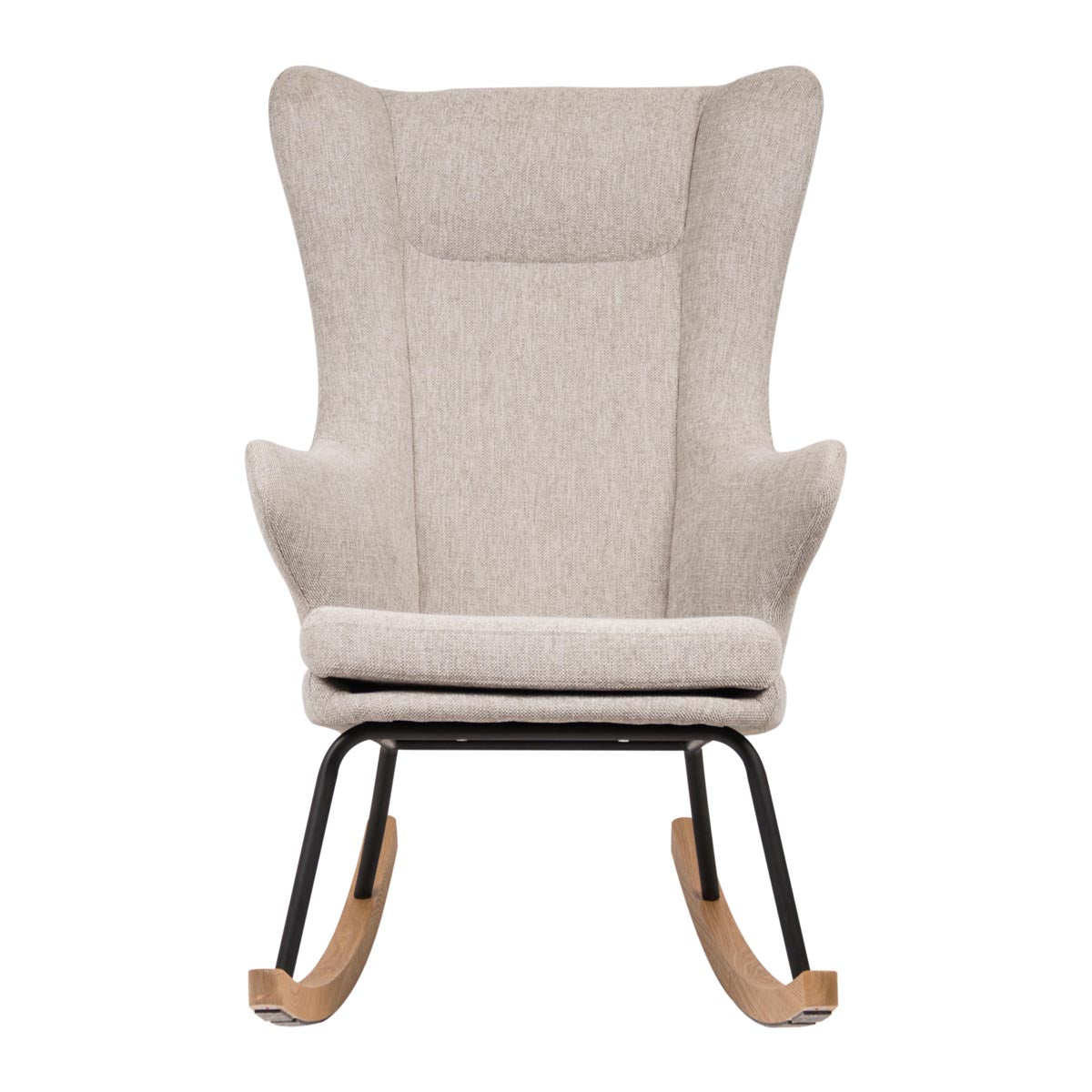 Quax Deluxe Rocking Nursing Chair - Sand Grey