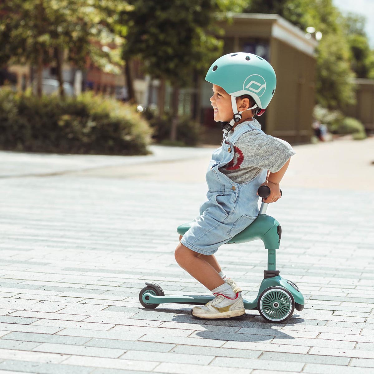 Scoot and Ride Helmet Forest Size XXS-S