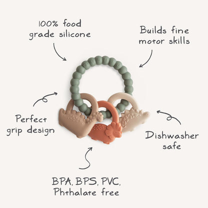 Mushie Teether Rings